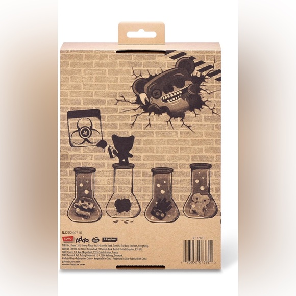 Fuggler Rabid Rabbit 10” Plush NWT NIP - Picture 3 of 3